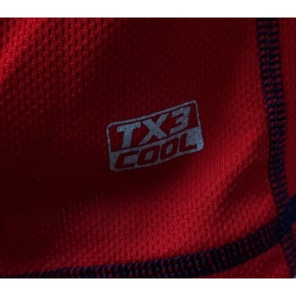 St Louis Cardinals MLB Genuine Merchandise TX3 Cool Large Red V-Neck Jersey Top - Picture 13 of 13